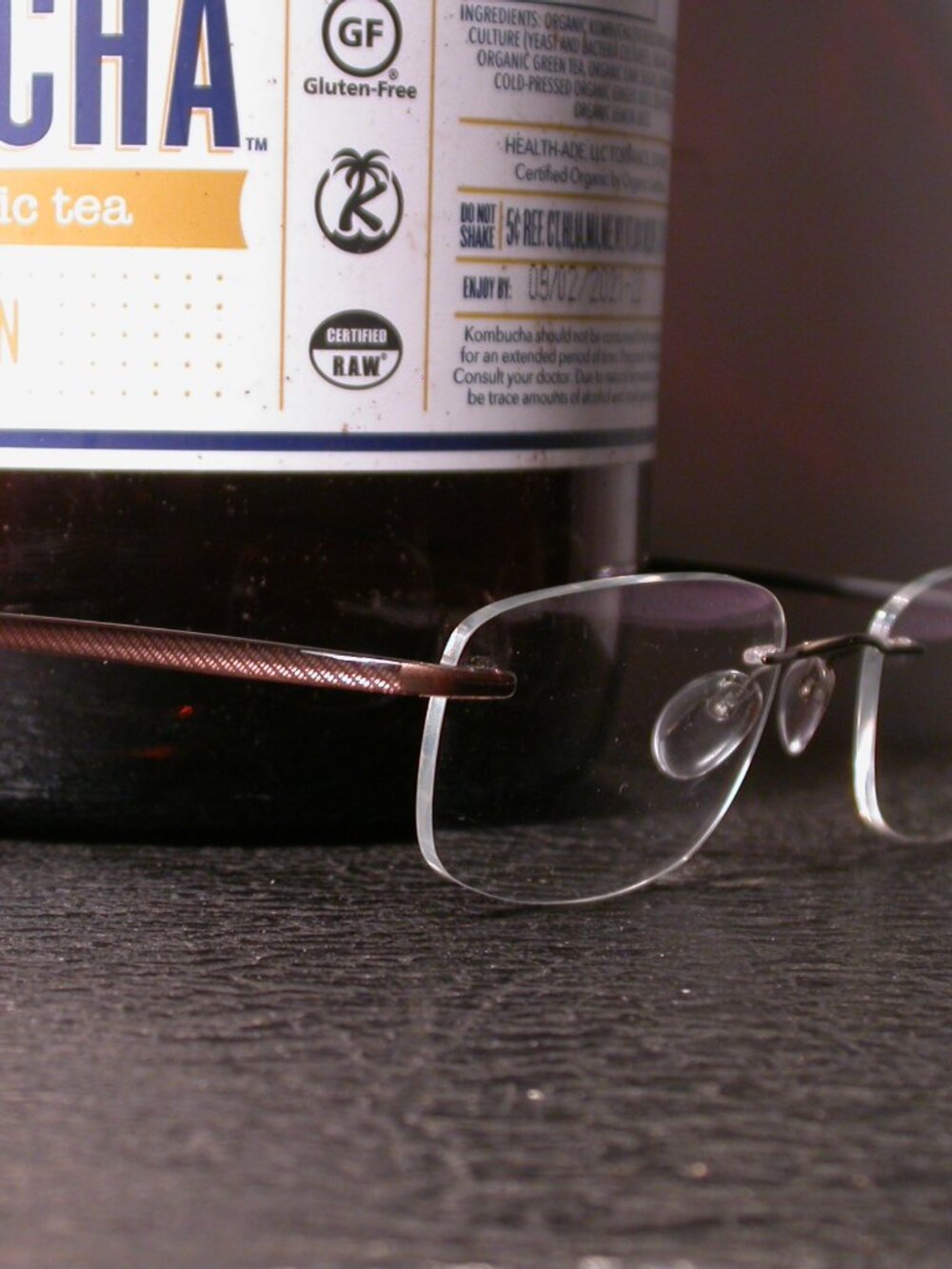 Silhouette Titan Frameless Spring Clear Stripe Eyeglasses Made in Austria
